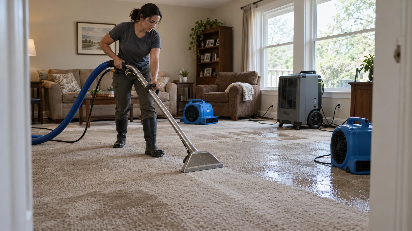 Water Extraction & Structural Drying in Nashville, TN